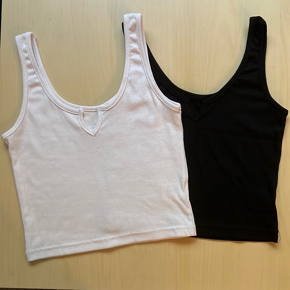 Crop tank tops. Brand new. Never worn.
